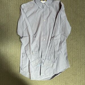Club room men’s long sleeve button down shirt